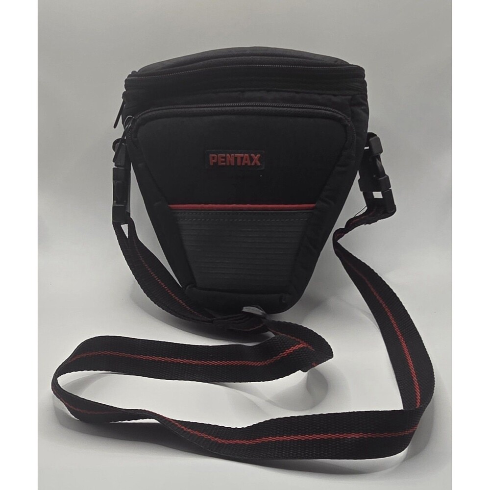 VTG Pentax SLR Camera Holster Bag Model 85100 Padded Zippered Gently Used